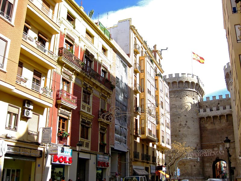 Extramurs neighborhood in Valencia