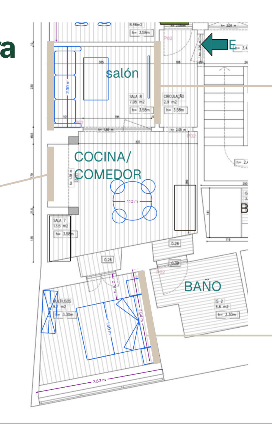 Alfandega 118, 1E - 2