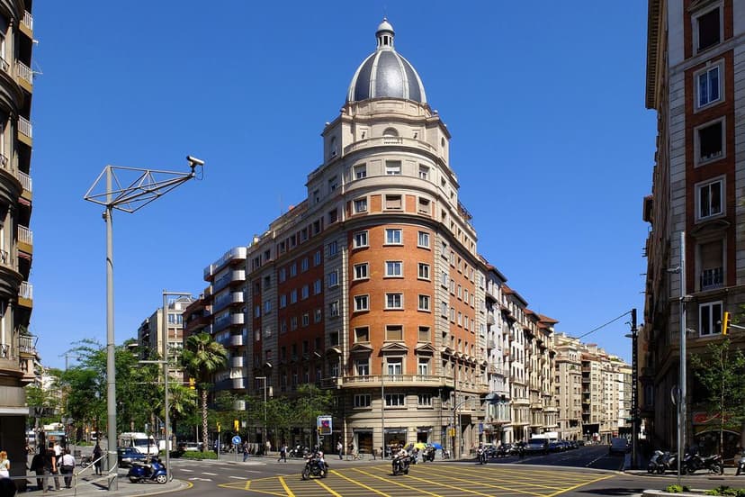 Sarrià - Sant Gervasi neighborhood in Barcelona