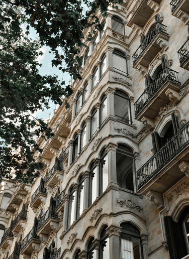 Sarrià - Sant Gervasi neighborhood in Barcelona